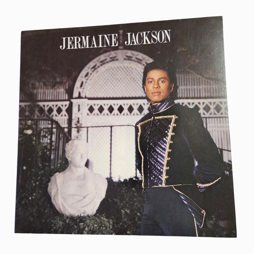 Jermaine Jackson Self Titled 12x12 Flat Promo Poster Vintage 1984 Store Display